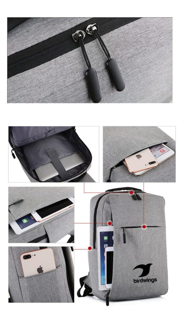 Bag Pack with Usb Charging Point