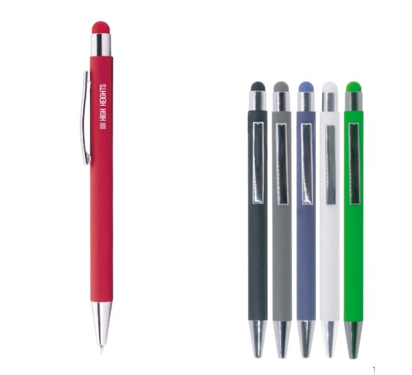 Colour body Pen with Colour Stylus