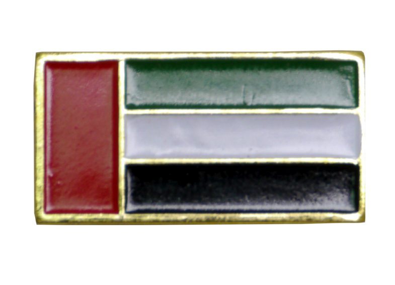 Metal Badge With Magnet in Rectangle shape