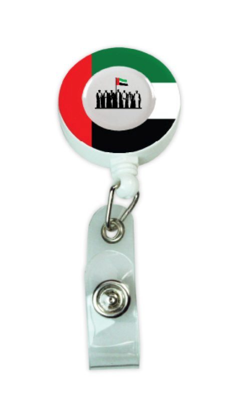 UAE Flag Reel Badge