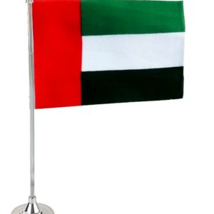 Metal Stand With Flag