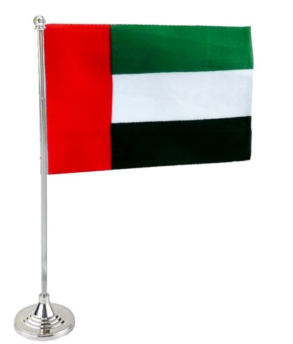Metal Stand With Flag