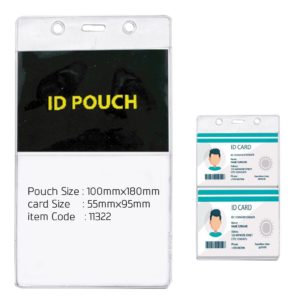 PVC Double pocket Pouch
