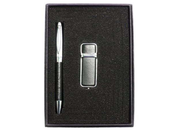 Gift set with Pen and USB