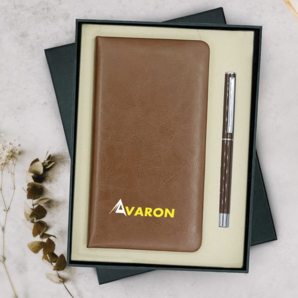 gift-set-with-a-stylish-handy-notebook-and-metal-pen