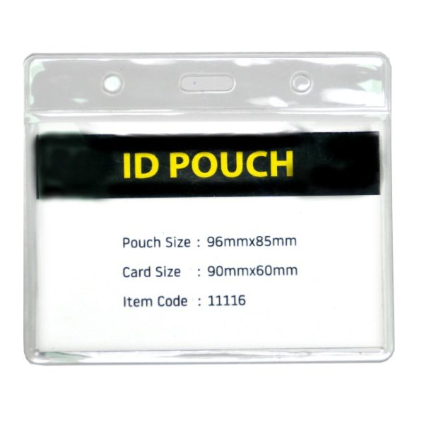 Pvc id card holder
