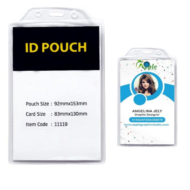 pvc id pouch pack