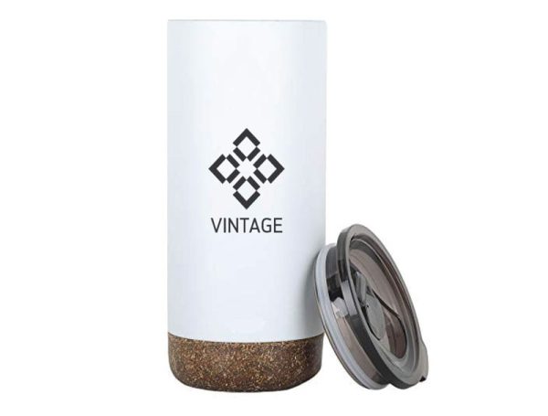 Stainless Steel Tumbler with Cork Base