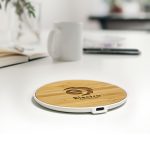 Recycled ABS + Bamboo Wireless Charger